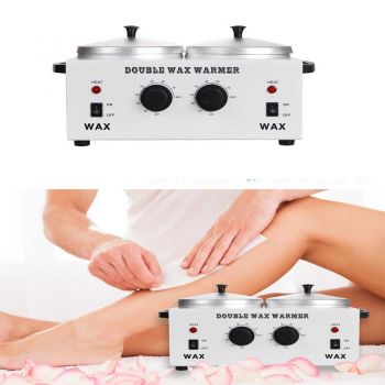 Deluxe Professional Double Hair Wax Warmer Machine - Personal Care - Best Price in Pakistan - HitShop.pk